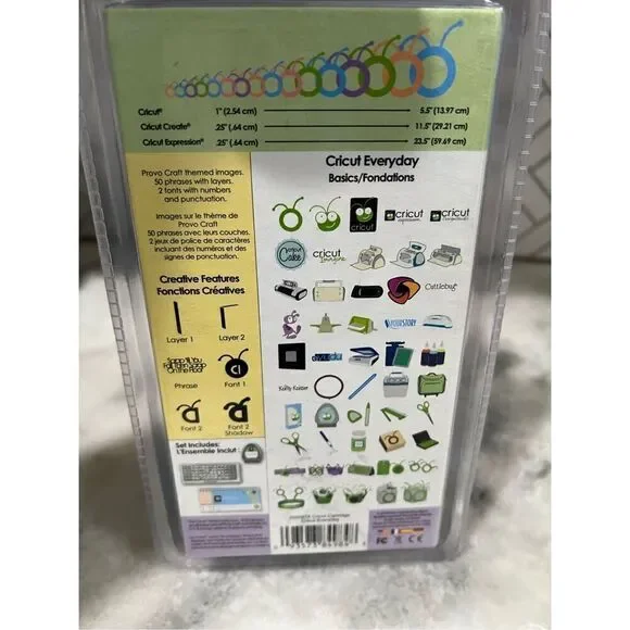 RARE - Circut Everyday Cartridge Cricut Circle - Picture 4 of 4